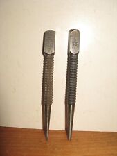 2 Vintage Miller Falls Nail Set Punches #802--2/32 & #803--3/32 - NICE - USA picture