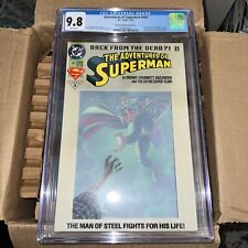 Adventures Of Superman #500 CGC 9.8 Platinum 1st Superboy & Steel Rare picture