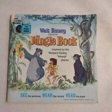 Walt Disney Presents - The Jungle Book Read Along Book & Record Vinyl 7