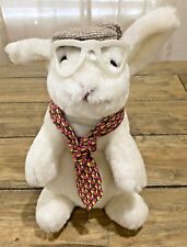 Vtg Schmid Plush Musical Rabbit Bunny Cathy Heck 1986 Wind Up Sitting RARE picture
