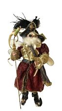 MARK ROBERTS Pirate Fairy Whimsical Parrot 16” Doll - READ DESCRIPTION picture