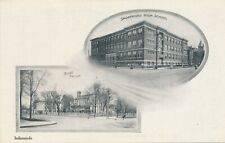 INDIANAPOLIS IN – Blind Asylum and Shortridge High School – udb (pre 1908) picture