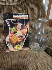 Crown Corning Glass Pitcher Concepts 82oz Corning Thanksgiving Christmas Party picture
