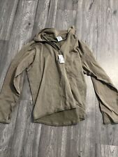 X Large Long Level 2 Cold Weather  top shirt Grid Waffle Fleece Coyote Brown picture