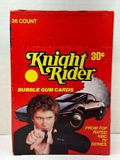 1982 Donruss Knight Rider Vintage Trading Card Wax Box Full 36CT picture