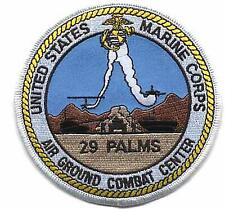 Marine Corps 29 Palms Combat Center Patch - USMC Twenty-Nine Stumps Patch - kill picture