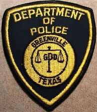 TX Greenville Texas Police Patch picture