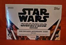 2023 Topps Star Wars Signature Series Autograph Card Box Sealed picture