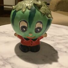 Anthropomorphic Watermelon man planter - vintage - Japan - nice picture