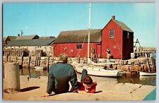 Rockport, Massachusetts MA - World Famous Motif Number One - Vintage Postcard picture