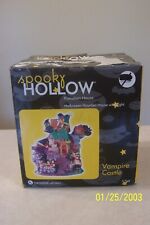 Spooky Hollow Halloween Village Lighted Haunted Vampire Castle 2002 Retired w/Bx picture
