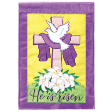 He Is Risen Flag Poly large picture