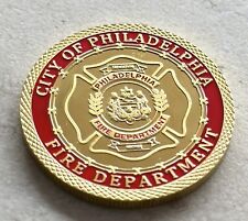 City Of PHILADELPHIA Fire Dept. Challenge Coin picture