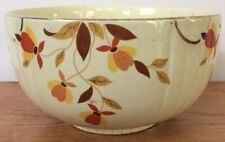 Vintage Halls Superior Jewel Tea Autumn Leaf Ceramic Kitchen Mixing Bowl 7.25