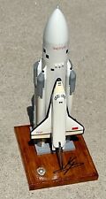 Energia-Buran old Soviet model signed by cosmonaut S.Krikalev picture