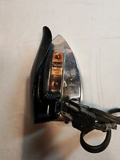 Vintage Valiant Travel Iron Folding Handle And Power Cord 250W, tested works picture