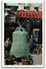 Riverside California CA Postcard Glenwood Mission Inn Chinese Bell Tavern c1922 picture