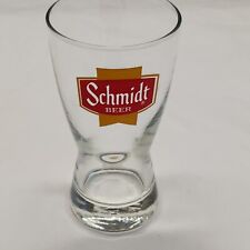 Vintage 70's Schmidt Beer Collectible Barware Glass picture