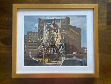 Iconic Professionally Framed Common Threads Mural Center City Philadelphia Pa. picture