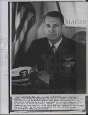 1963 Wire Photo Capt. Charles S. Minter promoted at U.S. Naval Academy picture