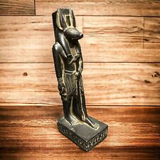 Rare Ancient Egyptian Pharaonic Antique Statue God Anubis Unique Egyptian BC picture