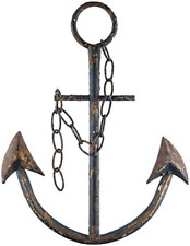 Everydecor Metal Anchor for Wall Decor - Antique Nautical Decoration for Living picture