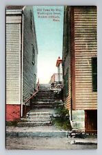 Marblehead MA-Massachusetts, Old Town By Way, Antique, Vintage Souvenir Postcard picture