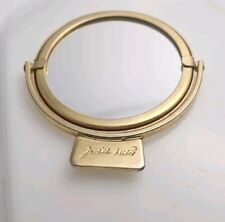 Vintage Gold Tone Judith Leiber Two Sided Compact Mirror picture