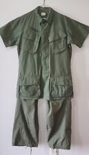 Vintage Vietnam War OG-107 RIP STOP Uniform Jungle Jacket, Shirt Pants Trousers  picture