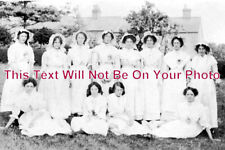 BF 26 -  Waiting Maids, Ickwell May Day, Bedfordshire c1911 picture