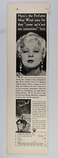 1934 Mae West Perfume 