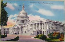 1950's United States Capitol - Washington, D.C. Linen Postcard June 16, 1953 #53 picture