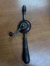 1913 MILLERS FALLS No. 315 REVERSIBLE/RATCHETING HAND DRILL-ANTIQUE TOOL-BRACE picture
