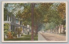 Chillicothe Ohio~North High Street 2 Story Homes~Houses Both Sides Road~1915 picture