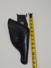 Vintage Jay-Pee Genuine Black Leather Police Officers Holster #4 picture