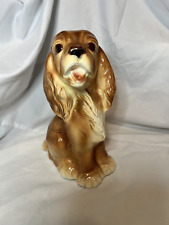 Vintage Royal Copley Cocker Spaniel Dog Planter Figurine Ceramic Art Pottery picture