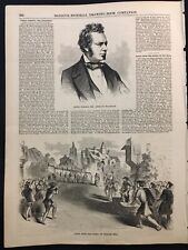 American Theatre Actor Edwin Forrest 1855 William Tell Opera picture