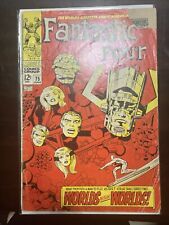Fantastic Four #75, 1968 Silver Surfer Galactus, Jack Kirby Cover - INCOMPLETE picture