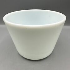 Vintage McKee Milk Glass Mixing Serving Bowl White 4.5