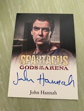 Spartacus Gods of the Arena Autograph Card John Hannah as Batiatus picture