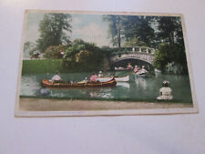 Antique Postcard Stone Bridge Belle Isle Park Detroit 1908 USED picture