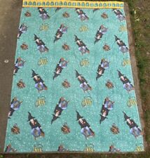 Vintage Harry Potter Twin Bedding Flat & Fitted Flannel Sheets RARE Houses picture