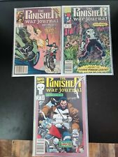 The Punisher - War Journal #12 #20 #51 Comics Lot Bundle Set 1989 picture
