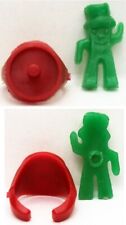 Rare 1960's Gumby Wearing Top Hat Gumball Machine Pop-On Toy Ring picture