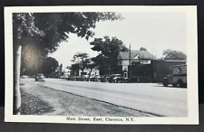 Postcard Main Street East Clarence N.Y. picture