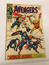 The Avengers Comic #58 NOT CGC GREAT TO ADD TO YOUR MARVEL COLLECTION picture