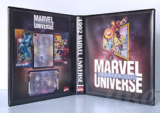 Custom Graphics 1992 MARVEL UNIVERSE SERIES 3 Trading Card Binder Inserts Only picture