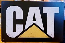 Caterpillar Cat Tin Metal Sign 7.8x11.8 Inches In Size Construction  picture