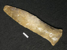 ACE FISH TAILED DAGGER LIGHTER STRIKER 124mm DANISH STONE AGE NEOLITHIC FLINT picture