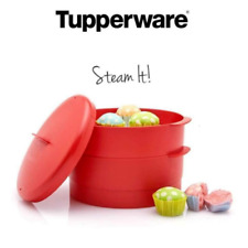 Tupperware Multipurpose 2 Tier Steam It Cooker Steamer Non Stick Container Fedex picture